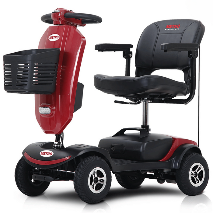 Metro Mobility Patriot 4-Wheel Mobility Scooter | 300lb Capacity | 10 Mile Range | 4.97 MPH | Rear Suspension