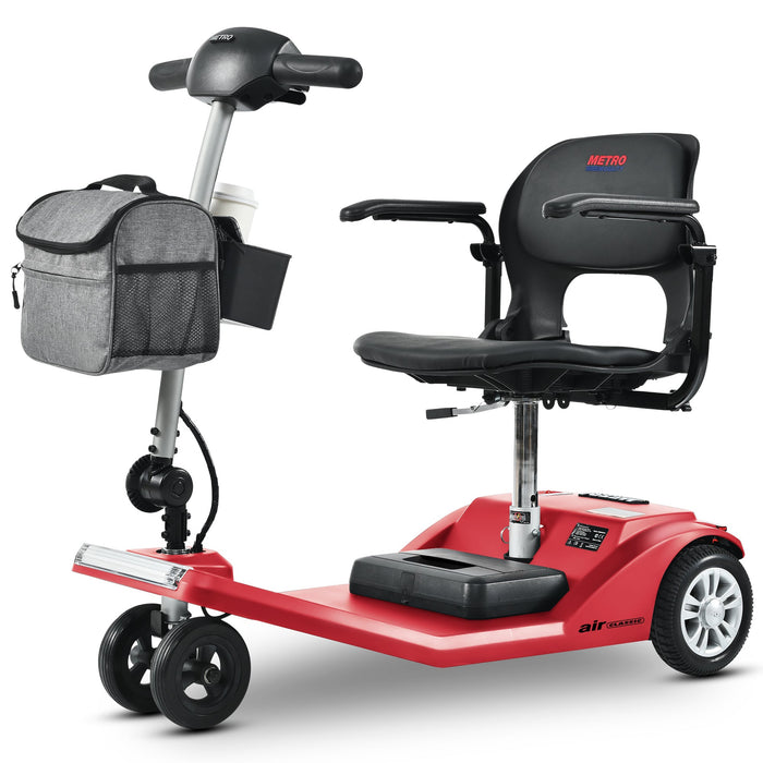 Metro Mobility Air Classic 3-Wheel Mobility Scooter | 300lb Capacity | Airline Approved | 18 Mile Range