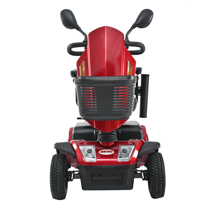 Metro Mobility S500 Heavy-Duty Mobility Scooter | 350lb Capacity | 28 Mile Range | 8 MPH | Rear Suspension