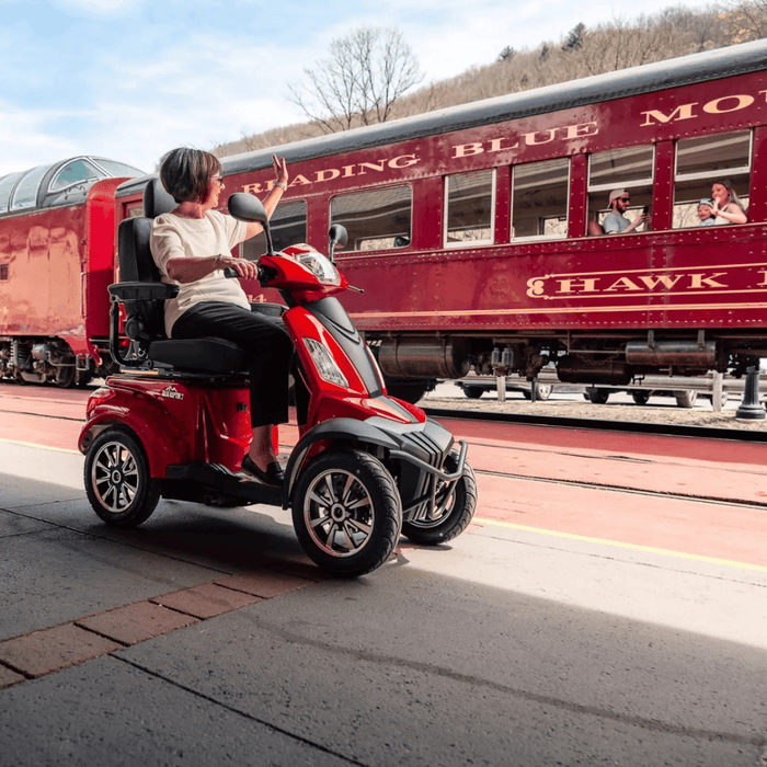 Pride Baja Raptor 2 4-Wheel Mobility Scooter | 13 MPH Top Speed | 21.2 Mile Range | 400lb Capacity