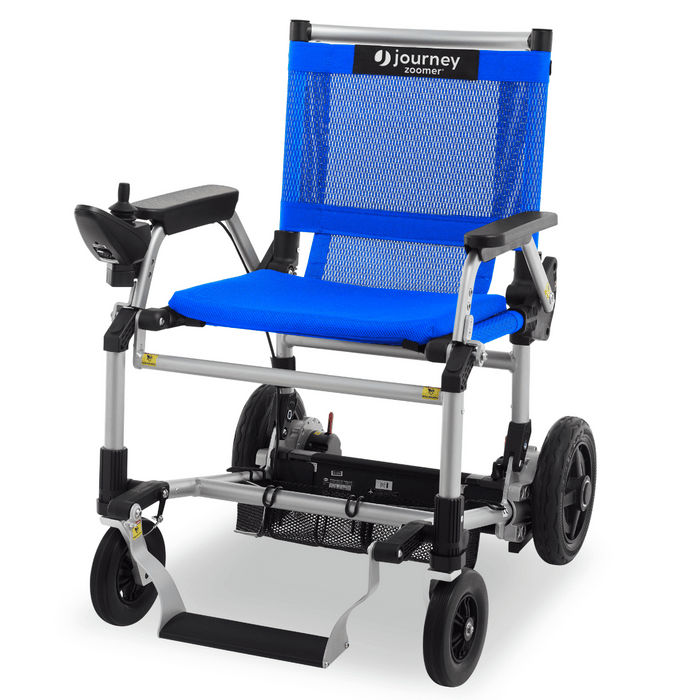 Journey Zoomer Folding Portable Power Chair | 275lb Capacity | 8 Mile Range | 3.7 MPH Speed