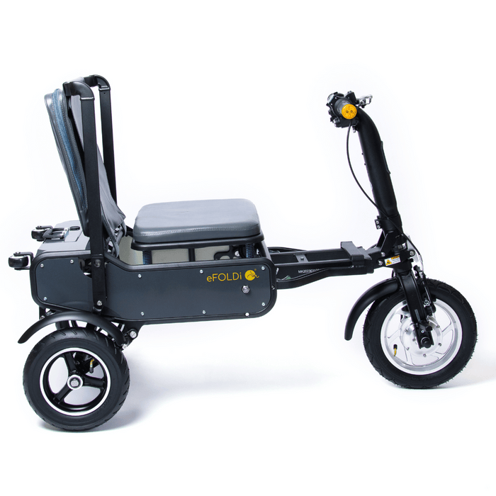 eFOLDi Explorer Ultra-Light Folding Mobility Scooter | 265lb Capacity | 14 Mile Range | 8 MPH Speed