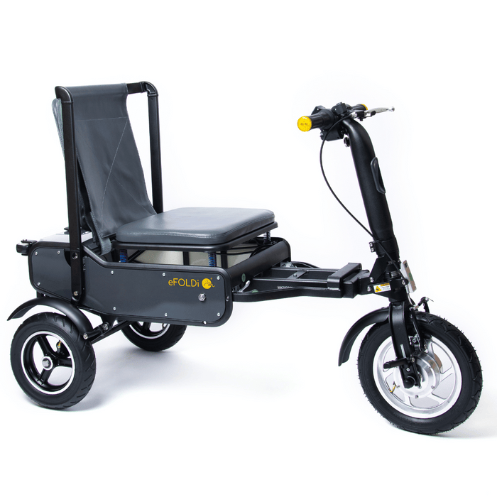 eFOLDi Explorer Ultra-Light Folding Mobility Scooter | 265lb Capacity | 14 Mile Range | 8 MPH Speed