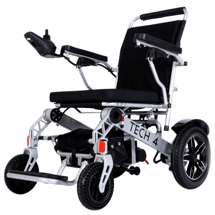 Tech 4 Foldable Remote Control Electric Wheelchair | 330 lb Capacity | 9.5 Mile Range | 18.5" Wide Seat