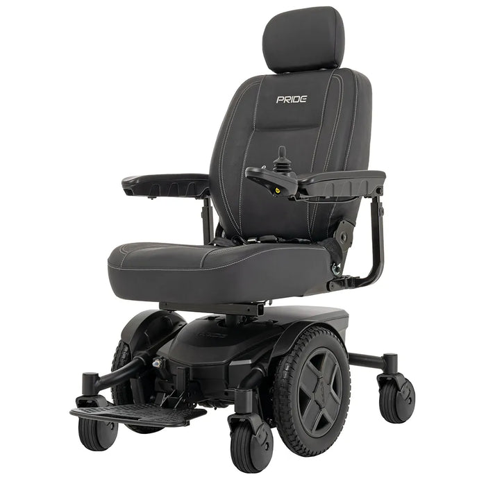 Pride Jazzy EVO 613 Mid-Wheel Power Wheelchair | 300lb Capacity | 21 Mile Range | 20” Wide Seat