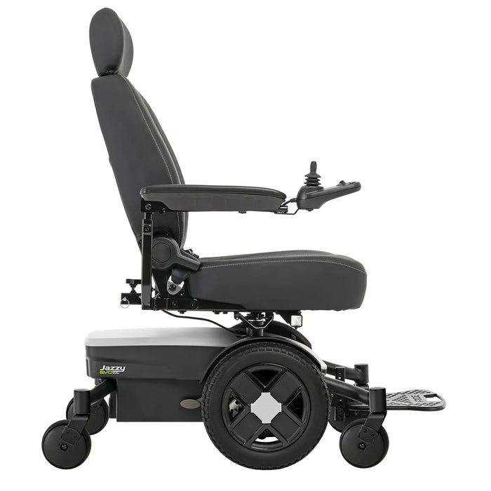 Pride Jazzy EVO 613 Mid-Wheel Power Wheelchair | 300lb Capacity | 21 Mile Range | 20” Wide Seat