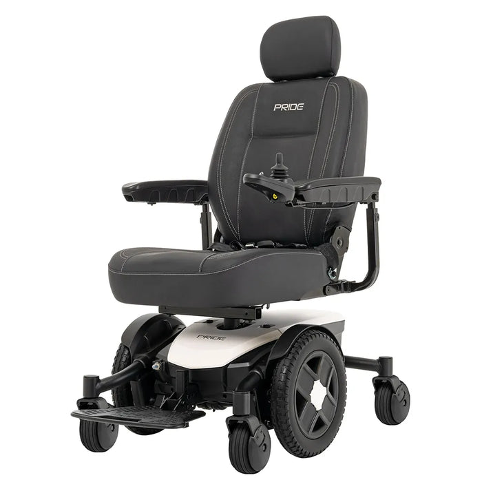 Pride Jazzy EVO 613 Mid-Wheel Power Wheelchair | 300lb Capacity | 21 Mile Range | 20” Wide Seat