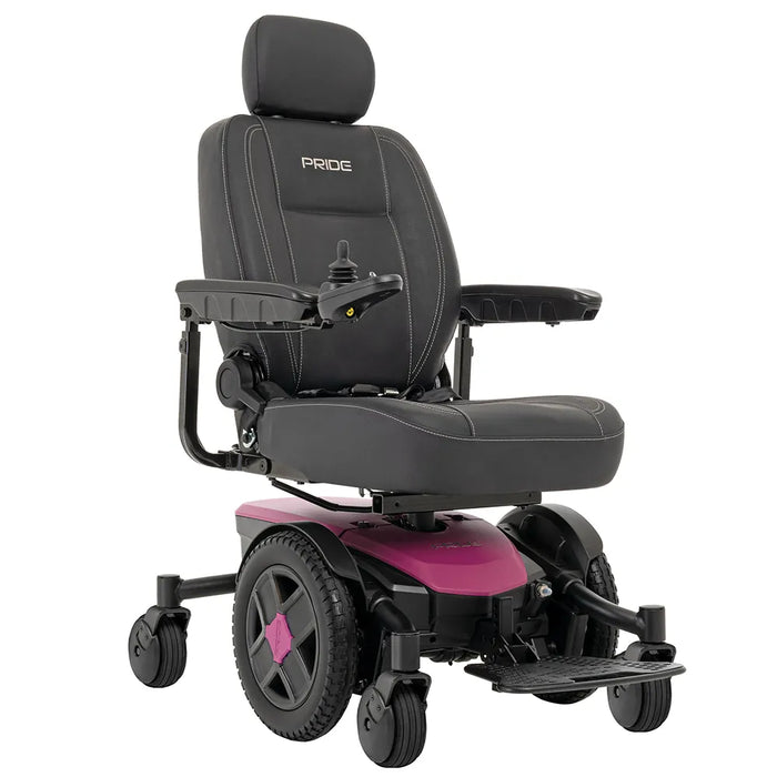 Pride Jazzy EVO 613 Mid-Wheel Power Wheelchair | 300lb Capacity | 21 Mile Range | 20” Wide Seat