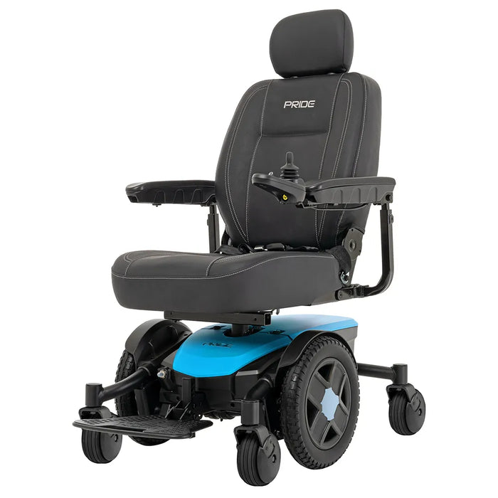 Pride Jazzy EVO 613 Mid-Wheel Power Wheelchair | 300lb Capacity | 21 Mile Range | 20” Wide Seat