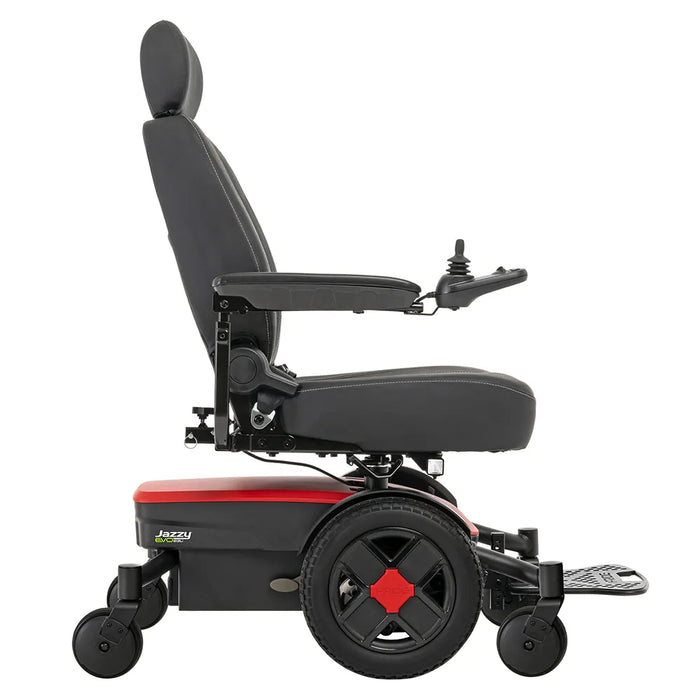 Pride Jazzy EVO 613 Mid-Wheel Power Wheelchair | 300lb Capacity | 21 Mile Range | 20” Wide Seat