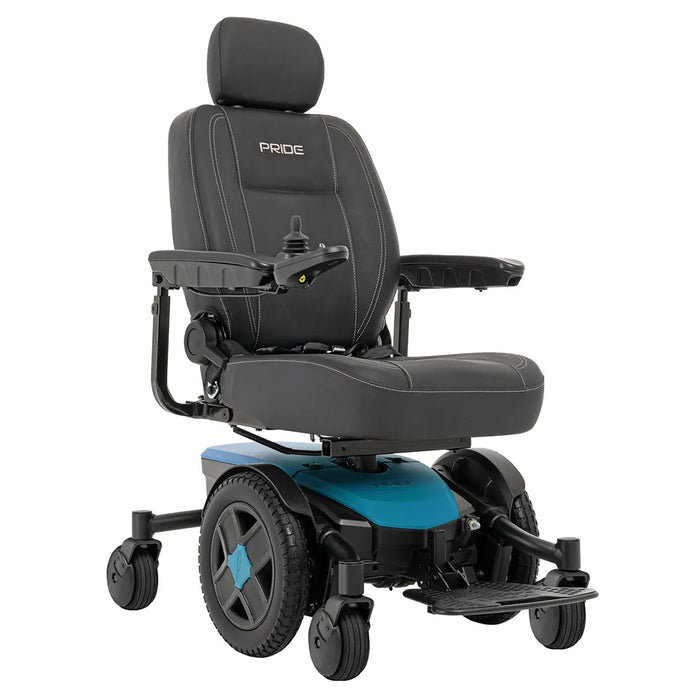 Pride Jazzy EVO 613 Mid-Wheel Power Wheelchair | 300lb Capacity | 21 Mile Range | 20” Wide Seat