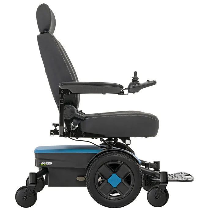 Pride Jazzy EVO 613 Mid-Wheel Power Wheelchair | 300lb Capacity | 21 Mile Range | 20” Wide Seat