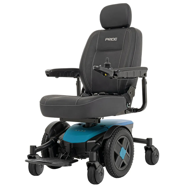 Pride Jazzy EVO 613 Mid-Wheel Power Wheelchair | 300lb Capacity | 21 Mile Range | 20” Wide Seat