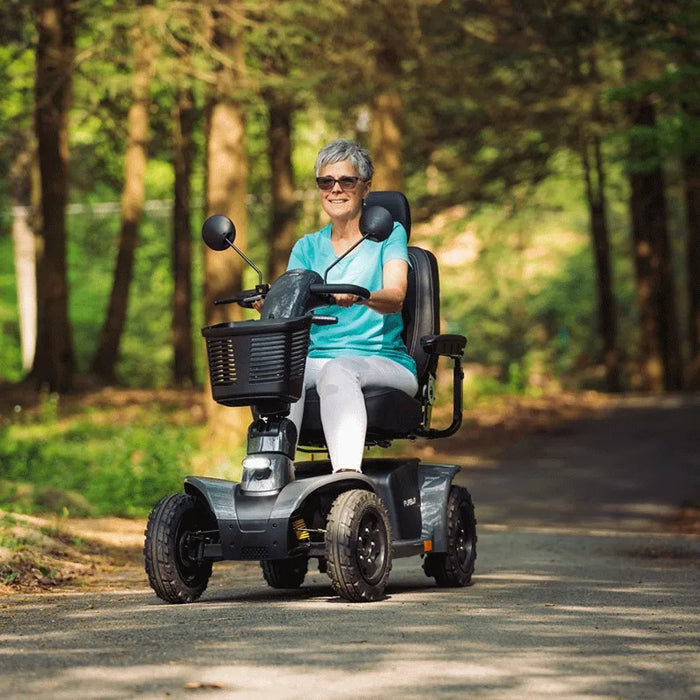 Pride Pursuit 2 Heavy-Duty 4-Wheel Mobility Scooter | 40 Mile Range | 9.3 MPH Speed | 400lb Capacity