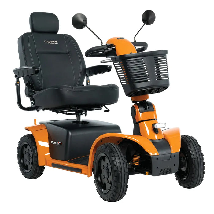 Pride Pursuit 2 Heavy-Duty 4-Wheel Mobility Scooter | 40 Mile Range | 9.3 MPH Speed | 400lb Capacity