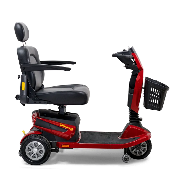 Golden Technologies GC540 Companion HD Full-Size 3-Wheel Mobility Scooter | 400lb Capacity | 12 Mile Range | 5 MPH Speed