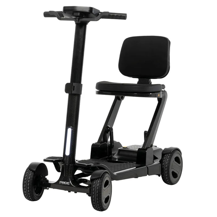 Pride Go-Go Carbon 4-Wheel Travel Mobility Scooter | 300lb Capacity | 10 Mile Range