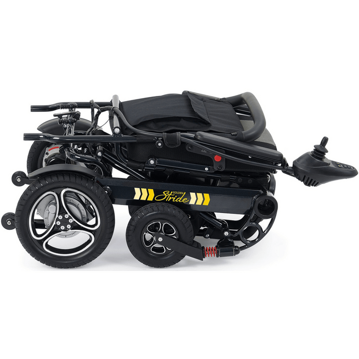 Golden Technologies Stride GP301 Portable Power Chair | 300lbs | 9.3 Miles Range | 3.7 MPH | Airline Approved