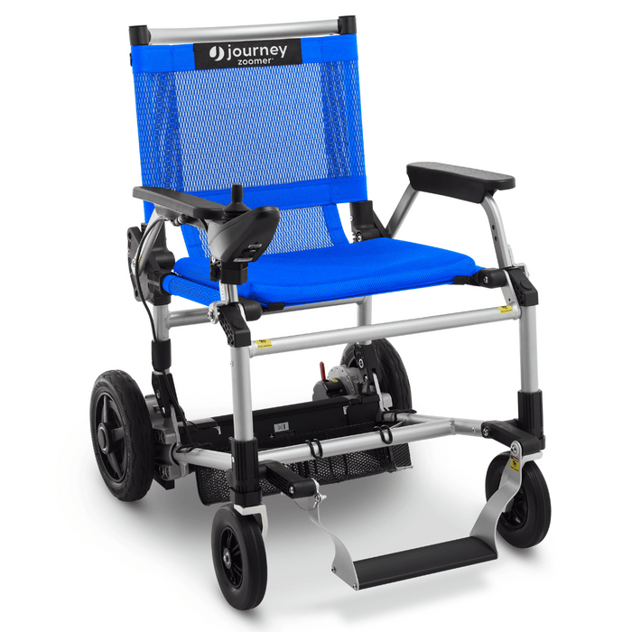 Journey Zoomer Folding Portable Power Chair | 275lb Capacity | 8 Mile Range | 3.7 MPH Speed