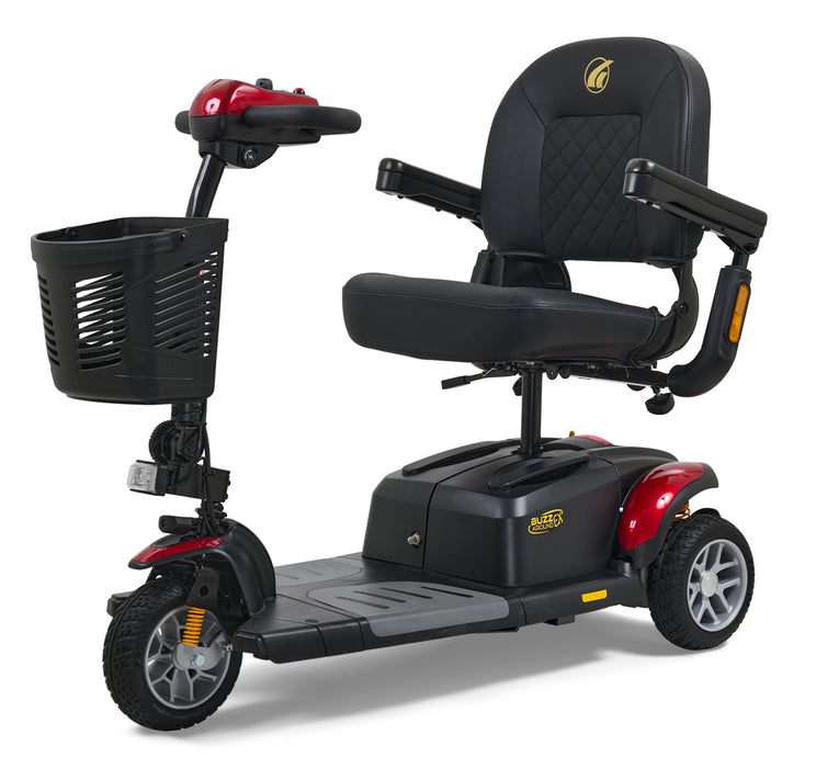 Golden Technologies GB118 Buzzaround EX 3-Wheel Mobility Scooter | 4 MPH Speed | 300lb Capacity | 10 Mile Range