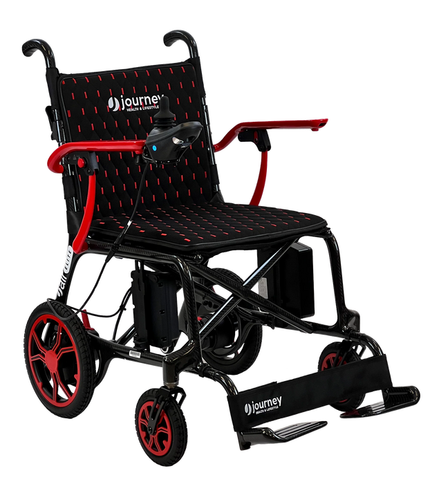 Journey Zinger Folding Power Chair | 275lb Capacity | 8 Mile Range | 6 MPH Speed | Airline Approved