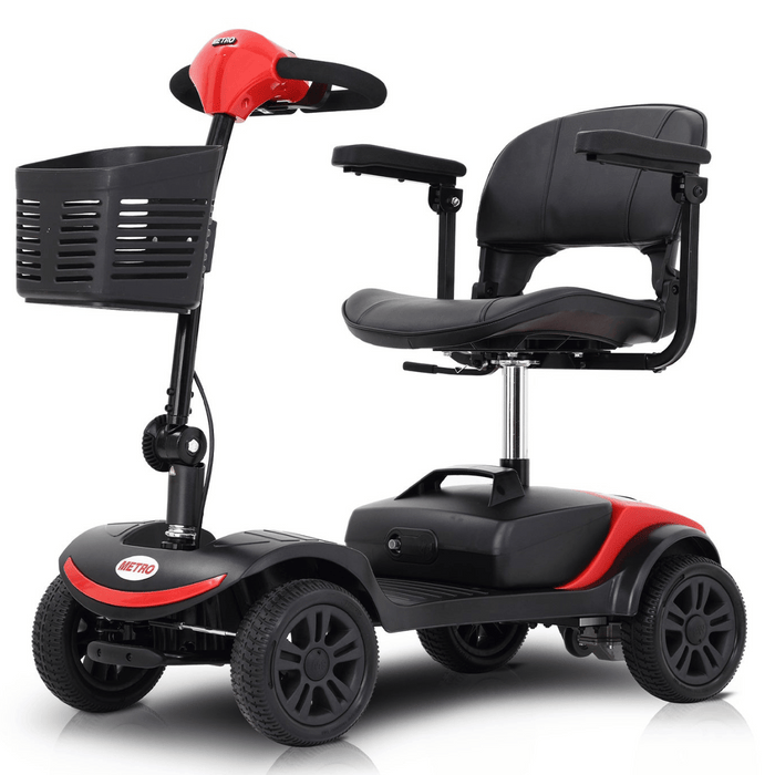 Metro Mobility M1 Lite 4-Wheel Mobility Scooter | 265lbs Weight Capacity | 10 Miles Range | 4.97 MPH