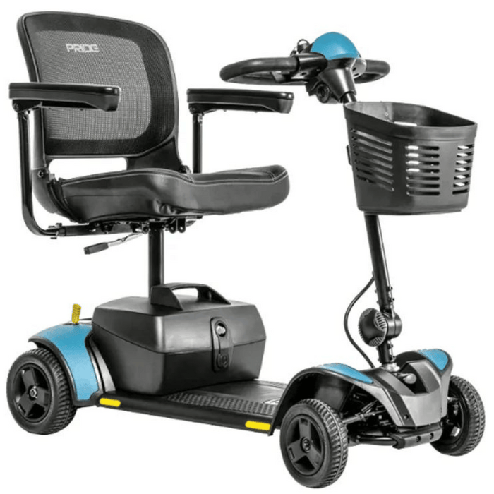 Pride Go-Go Elite Traveller 2 4-Wheel Portable Mobility Scooter | 300 lb Capacity | 13.8 Mile Range