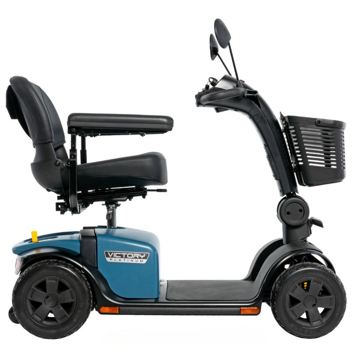 Pride Victory Platinum 4 Wheel Scooter with Suspension | 400 lb Capacity | 15.5 Mile Range