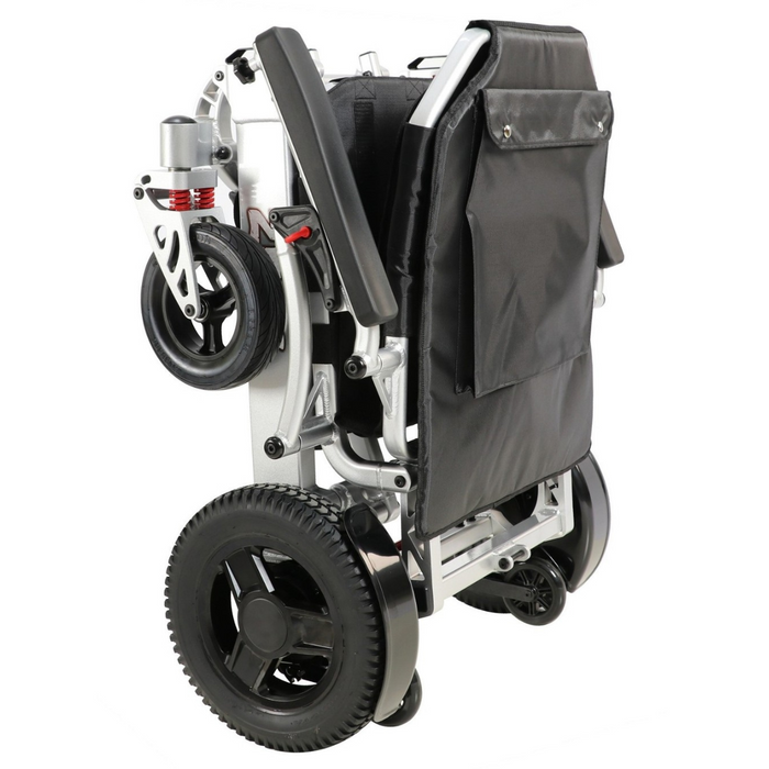 Zeus Heavy Duty Bariatric Foldable Electric Wheelchair w/ Remote Control | 660 lb Capacity | 18 Mile Range