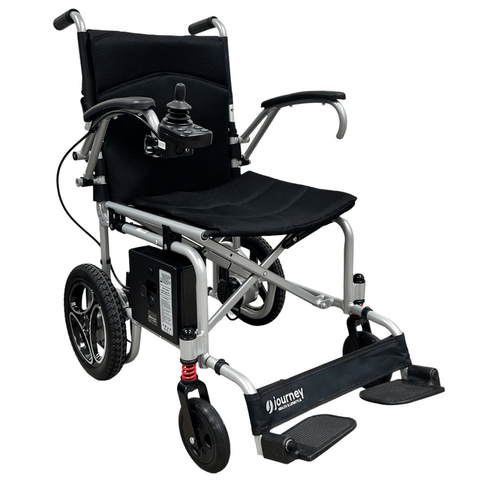 Journey Air Lightweight Folding Power Chair | 240lb Capacity | 6.2 Mile Range | 2.8 MPH Speed