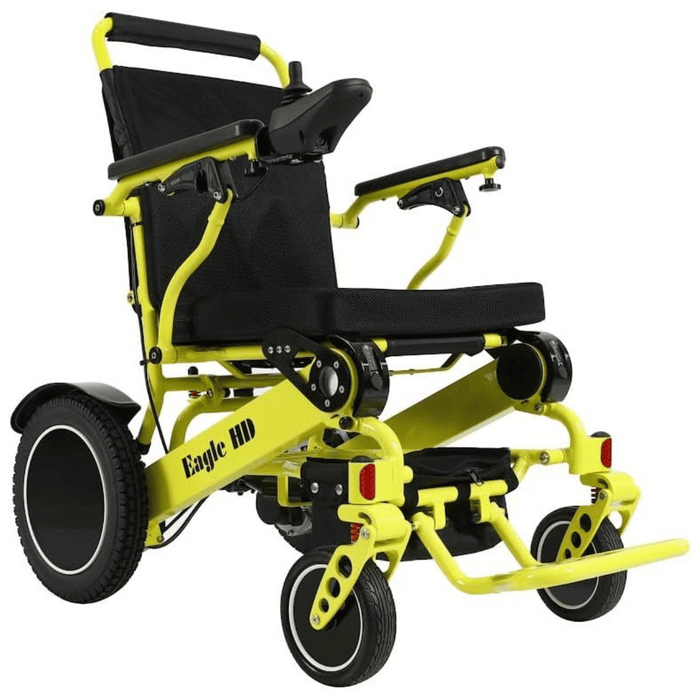 Eagle HD Bariatric Portable Electric Wheelchair | 400 lb Weight Capacity | Airline Approved