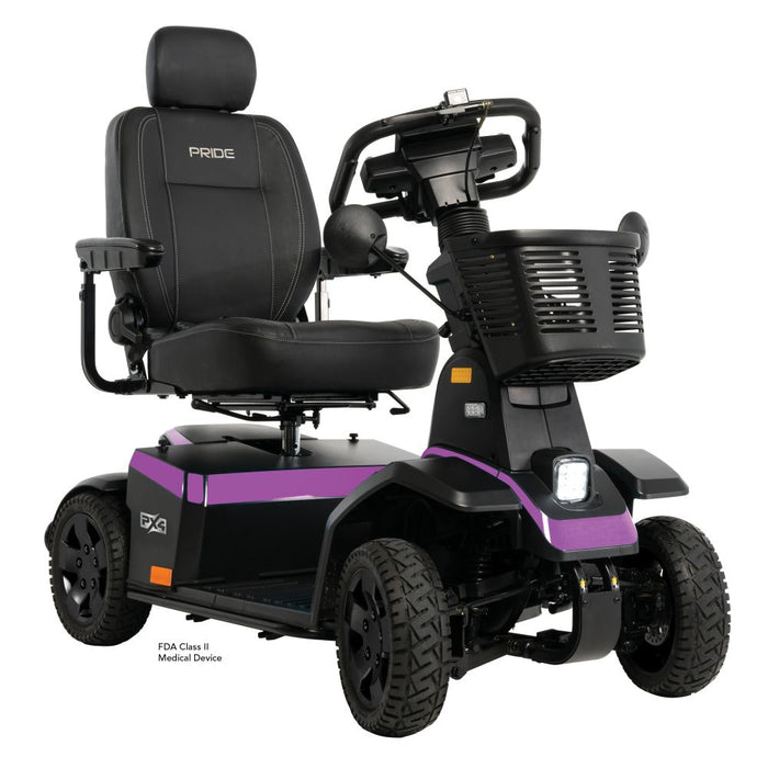 Pride PX4 Full Size 4-Wheel Heavy-Duty Mobility Scooter | 500lb Capacity | 9.3 MPH Top Speed | 23.4 Mile Range