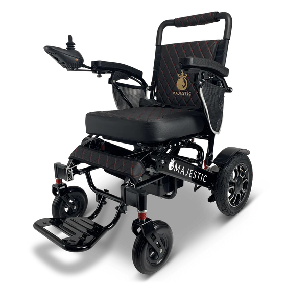 ComfyGo Majestic IQ-7000 Remote Controlled Electric Wheelchair With Optional Auto Fold