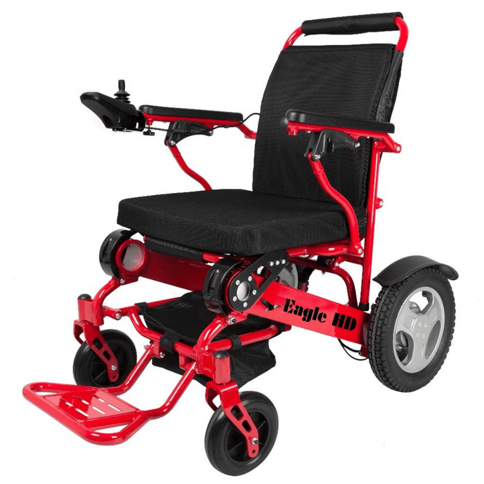 Eagle HD Bariatric Portable Electric Wheelchair | 400 lb Weight Capacity | Airline Approved