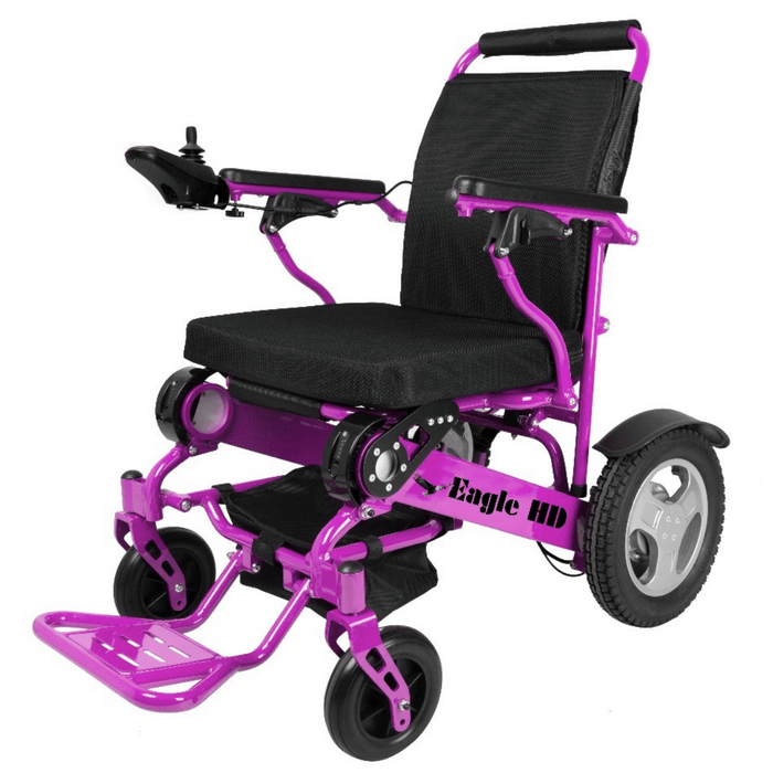 Eagle HD Bariatric Portable Electric Wheelchair | 400 lb Weight Capacity | Airline Approved