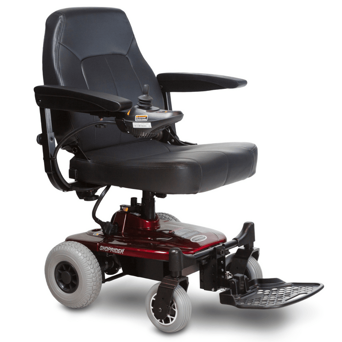 Shoprider Jimmie Portable Lightweight Electric Power Wheelchair | 250 lb Capacity | 8 Mile Range | 3.1 MPH Speed