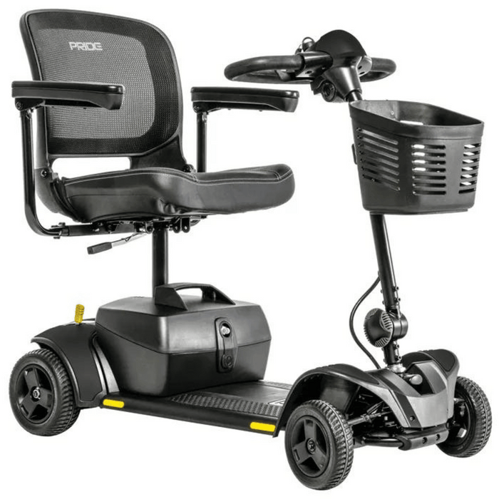 Pride Go-Go Elite Traveller 2 4-Wheel Travel Mobility Scooter | 300lb Capacity | 13.8 Mile Range