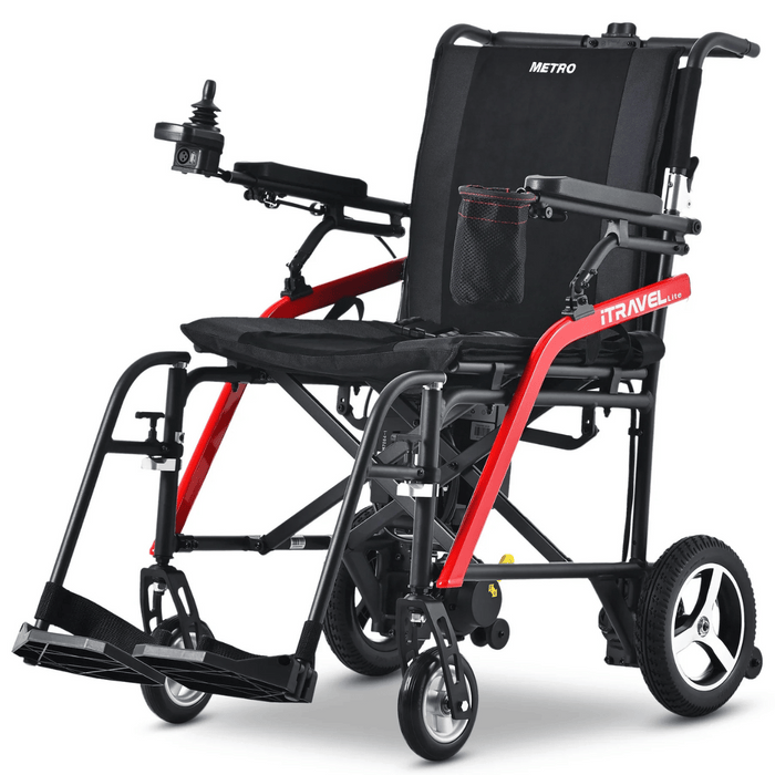 Metro Mobility iTravel Lite Portable Folding Power Wheelchair