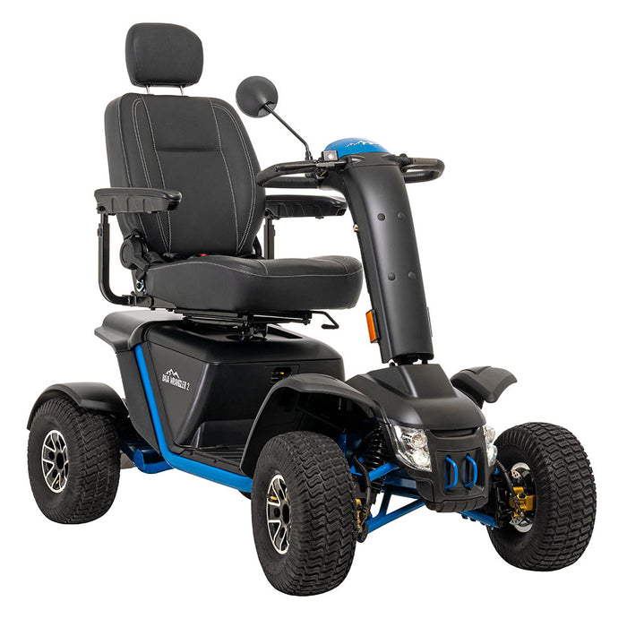 Pride Baja Wrangler 2 Heavy-Duty 4-Wheel Outdoor Mobility Scooter | 26.6 Mile Range | 450lb Capacity