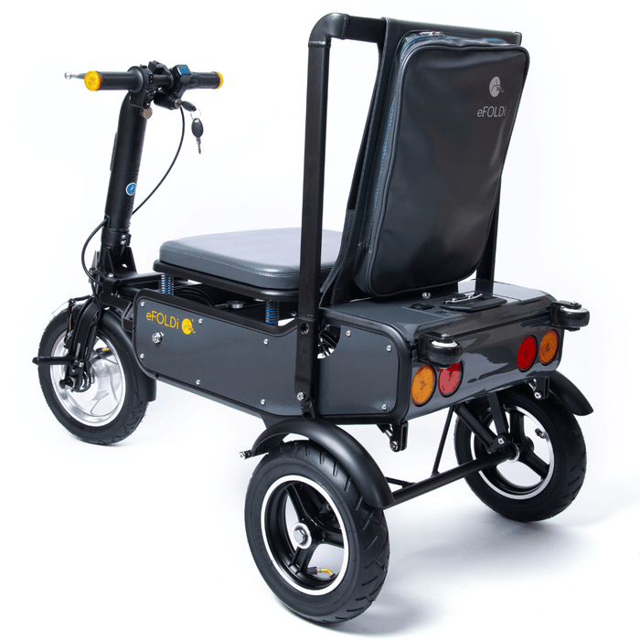 eFOLDi Explorer Ultra-Light Folding Mobility Scooter | 265lb Capacity | 14 Mile Range | 8 MPH Speed