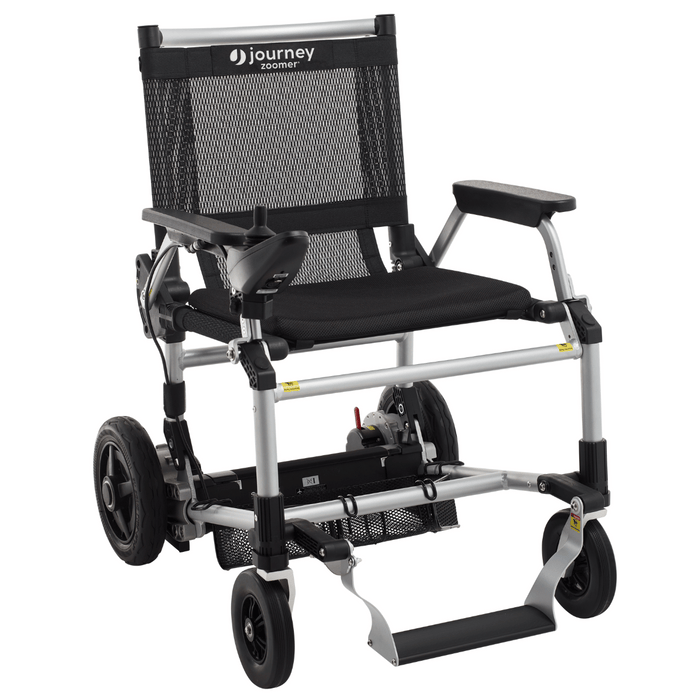 Journey Zoomer Folding Portable Power Chair | 275lb Capacity | 8 Mile Range | 3.7 MPH Speed