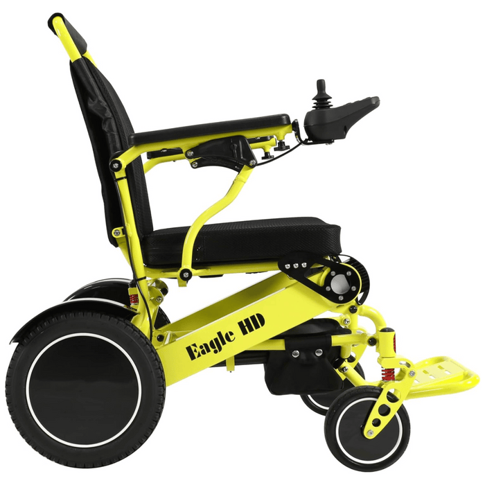 Eagle HD Bariatric Portable Electric Wheelchair | 400 lb Weight Capacity | Airline Approved