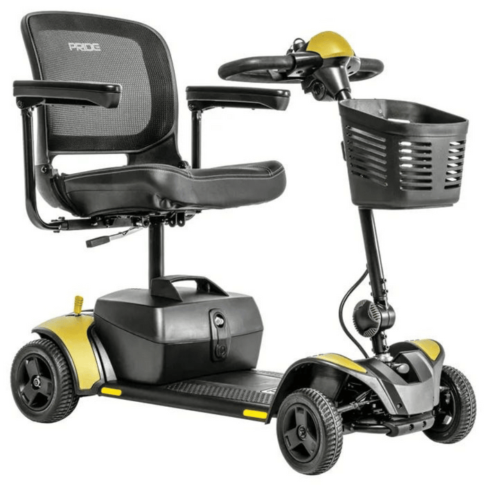 Pride Go-Go Elite Traveller 2 4-Wheel Portable Mobility Scooter | 300 lb Capacity | 13.8 Mile Range