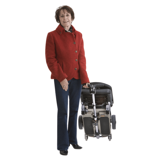 FreeRider Luggie Standard Travel Mobility Scooter | 250 lb Capacity | 14 Mile Range | 4.5 MPH Speed