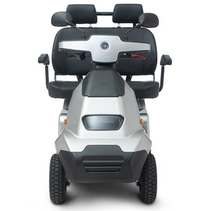 AFIKIM Afiscooter S4 Dual Seat 4-Wheel Mobility Scooter | Up to 36-38 Miles | 9.3 MPH Speed | 500 lbs Capacity