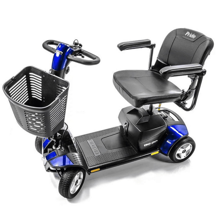 Pride Go-Go Sport 4-Wheel Mobility Scooter | 325lb Capacity | 12 Mile Range | 4.7 MPH Speed