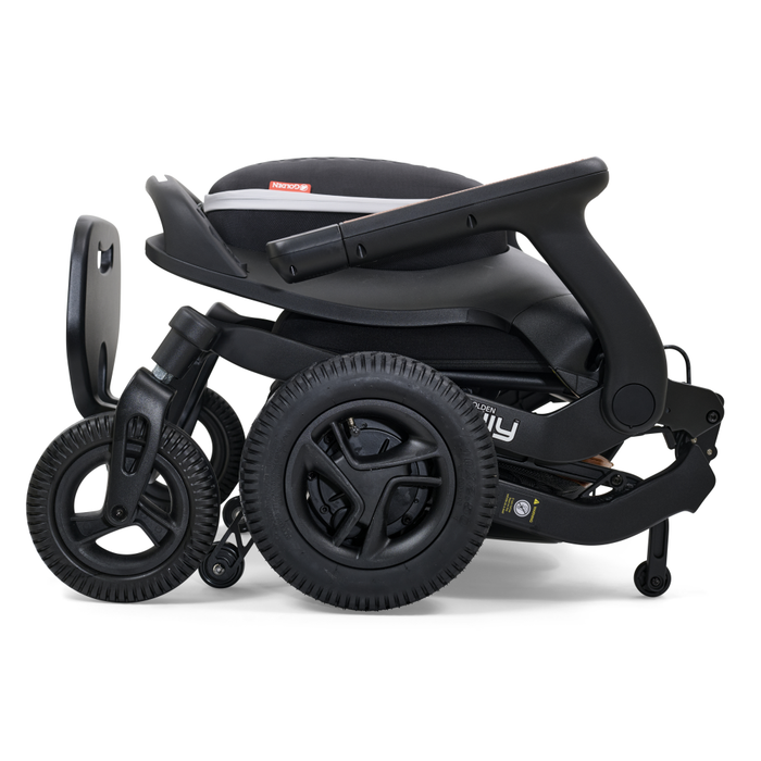 Golden Technologies GP303 Ally Lightweight / Folding Power Chair | 330lb Capacity | 5 MPH Speed | 9 Mile Range