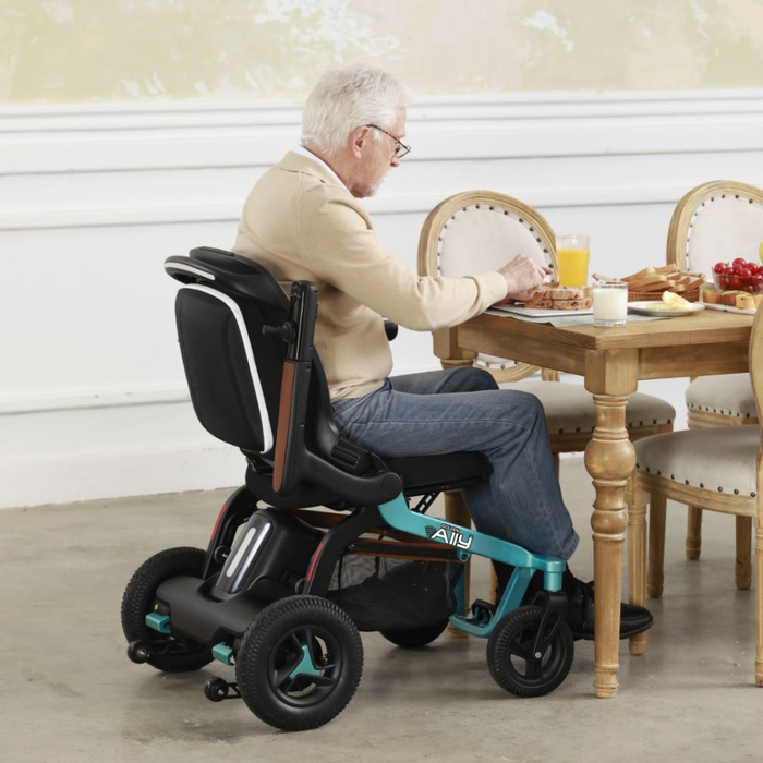 Golden Technologies GP303 Ally Lightweight / Folding Power Chair | 330lb Capacity | 5 MPH Speed | 9 Mile Range