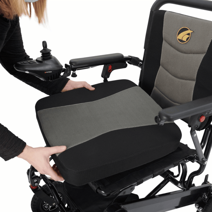 Golden Technologies Stride GP301 Portable Power Chair | 300lbs | 9.3 Miles Range | 3.7 MPH | Airline Approved