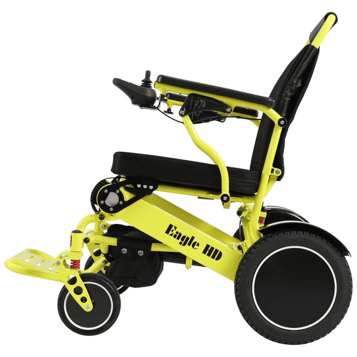 Eagle HD Bariatric Portable Electric Wheelchair | 400 lb Weight Capacity | Airline Approved